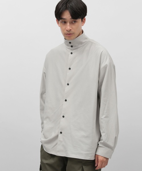 LAKOLE(ラコレ)の「2WAYカラーシャツ / 967902(シャツ/ブラウス・メンズ・ブラック/ライトグレー/ブラウン・MEDIUM/LARGE)」の7枚目の写真