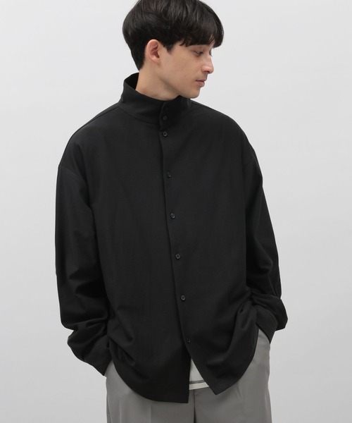 LAKOLE(ラコレ)の「2WAYカラーシャツ / 967902(シャツ/ブラウス・メンズ・ブラック/ライトグレー/ブラウン・MEDIUM/LARGE)」の5枚目の写真