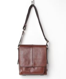 FOSSIL | フォッシル クーリエバッグ メンズ レザー ダークブラウン スマホ収納可 SBG1324201(ショルダーバッグ)