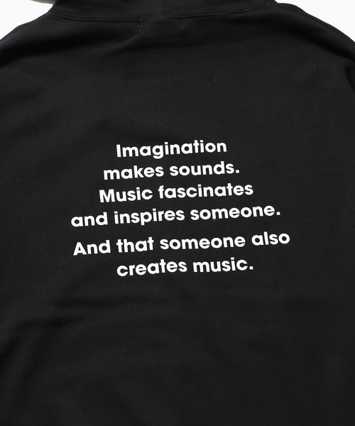 POET MEETS DUBWISE（ポエットミーツダブワイズ）の「POET MEETS DUBWISE/ポエットミーツダブワイズ poetmeetsdubwise Loose Fit Hoodie フーディー（パーカー・メンズ・ホワイト/ブラック/グレー・M/L）」の9枚目の写真