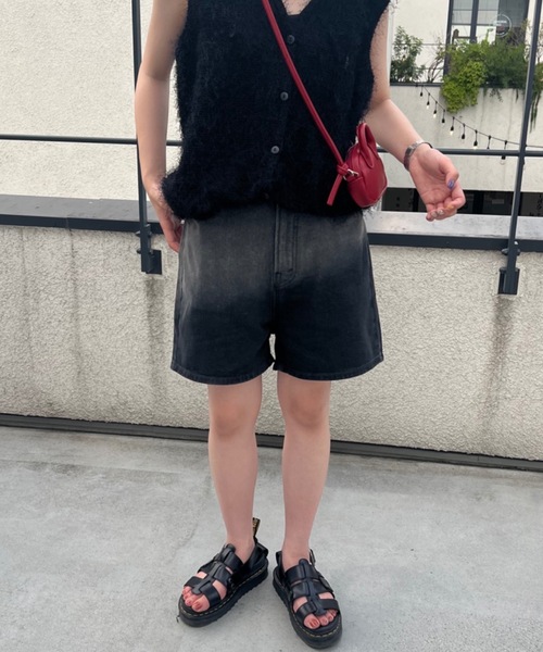 On グラデーションショートパンツ グラデーションショートパンツ(Mサイズ インディゴ