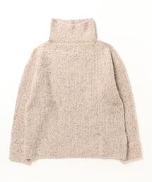 CALIFORNIA OUTFITTERS | 2-7E1 メランジニットハイネックセーター/オーバーサイズ/ワイド/ハイネック ニット【folka フォルカ】(ニット/セーター)