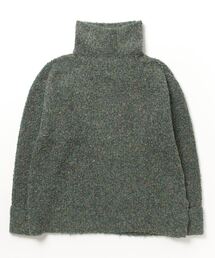 CALIFORNIA OUTFITTERS | 2-7E1 メランジニットハイネックセーター/オーバーサイズ/ワイド/ハイネック ニット【folka フォルカ】(ニット/セーター)