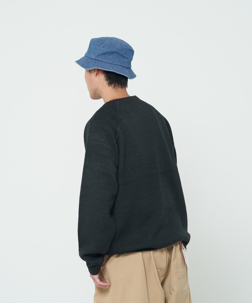 CORISCO（コリスコ）の「ニットソー動物柄ラグランクルー(M1)（ニット/セーター・レディース・ワイン/アイボリー/ブラック/グレー/ネイビー/ナチュラル/ブラック系その他/ブルー・X-LARGE/LARGE/MEDIUM）」の12枚目の写真