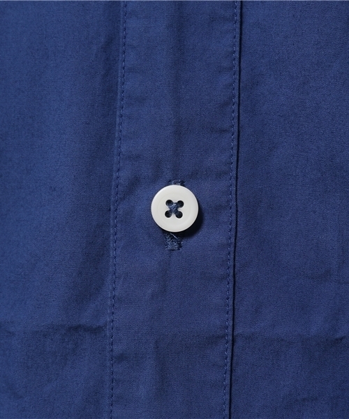 417 EDIFICE（フォーワンセブンエディフィス）の「ガーメントダイタイプライターS/S レギュラーカラーシャツ（シャツ/ブラウス・メンズ・グリーン/ネイビー/ホワイト・LARGE/SMALL/MEDIUM）」の11枚目の写真