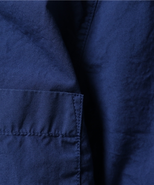 417 EDIFICE（フォーワンセブンエディフィス）の「ガーメントダイタイプライターS/S レギュラーカラーシャツ（シャツ/ブラウス・メンズ・グリーン/ネイビー/ホワイト・LARGE/SMALL/MEDIUM）」の12枚目の写真