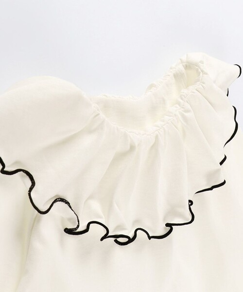 BRANSHES（ブランシェス）の「2WAY長袖Tシャツ_ロンT（Tシャツ/カットソー・キッズ・オフホワイト/マスタード/その他・140/150/100/110/90/120/130）」の13枚目の写真