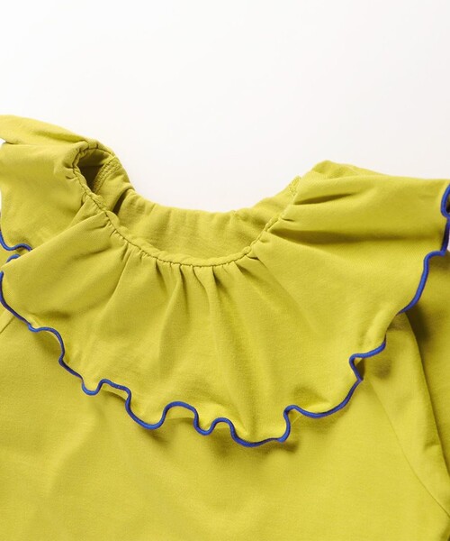 BRANSHES（ブランシェス）の「2WAY長袖Tシャツ_ロンT（Tシャツ/カットソー・キッズ・オフホワイト/マスタード/その他・140/150/100/110/90/120/130）」の20枚目の写真