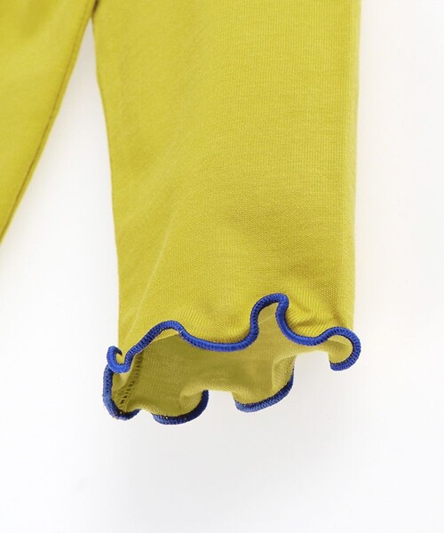 BRANSHES（ブランシェス）の「2WAY長袖Tシャツ_ロンT（Tシャツ/カットソー・キッズ・オフホワイト/マスタード/その他・140/150/100/110/90/120/130）」の21枚目の写真