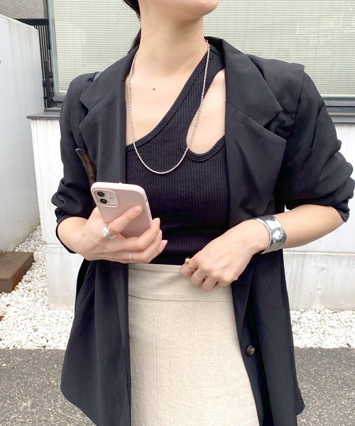 SHENERY（シーナリー）の「(Harpo/アルポ) ナバホパールネックレス（ネックレス・レディース・シルバー・25inch）」の2枚目の写真