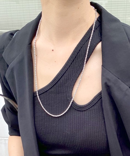 SHENERY（シーナリー）の「(Harpo/アルポ) ナバホパールネックレス（ネックレス・レディース・シルバー・25inch）」の6枚目の写真