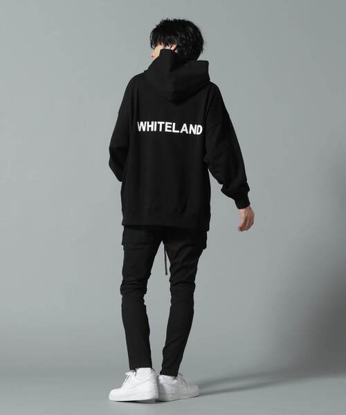 【WEB&DEPOT限定】WHITELAND/ホワイトランド/LOGO SWT HOODY（パーカー）｜WHITELAND（ホワイトランド）