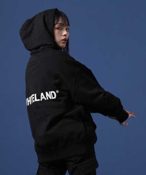 【WEB&DEPOT限定】WHITELAND/ホワイトランド/LOGO SWT HOODY（パーカー）｜WHITELAND（ホワイトランド）