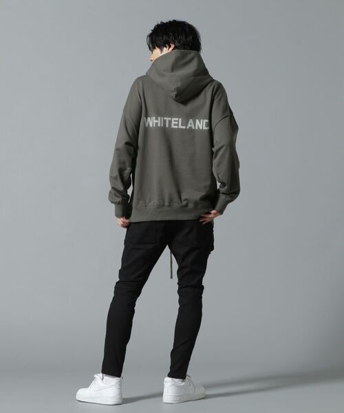 【WEB&DEPOT限定】WHITELAND/ホワイトランド/LOGO SWT HOODY（パーカー）｜WHITELAND（ホワイトランド）