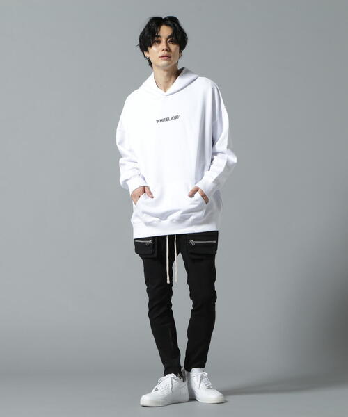【WEB&DEPOT限定】WHITELAND/ホワイトランド/LOGO SWT HOODY（パーカー）｜WHITELAND（ホワイトランド）