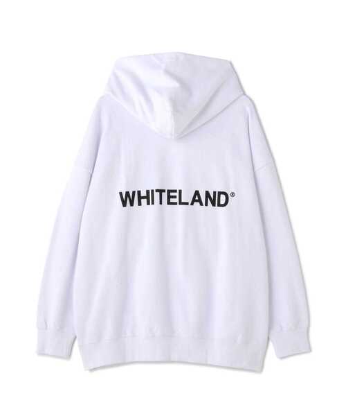 パーカー 「WEB＆限定」WHITELAND/ホワイトランド/LOGO SWT HOODY レディース メンズ WEB&DEPOT限定】WHITELAND/ホワイトランド/LOGO SWT HOODY