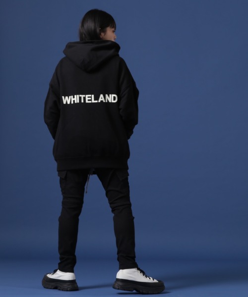 【WEB&DEPOT限定】WHITELAND/ホワイトランド/LOGO SWT HOODY（パーカー）｜WHITELAND（ホワイトランド）