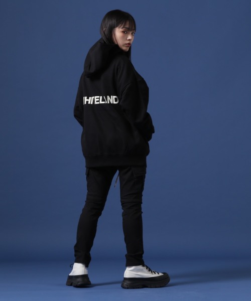 【WEB&DEPOT限定】WHITELAND/ホワイトランド/LOGO SWT HOODY（パーカー）｜WHITELAND（ホワイトランド）