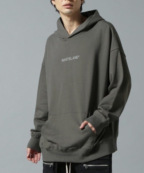 【WEB&DEPOT限定】WHITELAND/ホワイトランド/LOGO SWT HOODY（パーカー）｜WHITELAND（ホワイトランド）