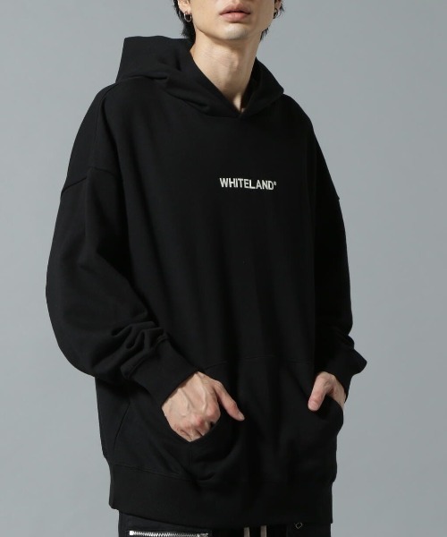 【WEB&DEPOT限定】WHITELAND/ホワイトランド/LOGO SWT HOODY（パーカー）｜WHITELAND（ホワイトランド）