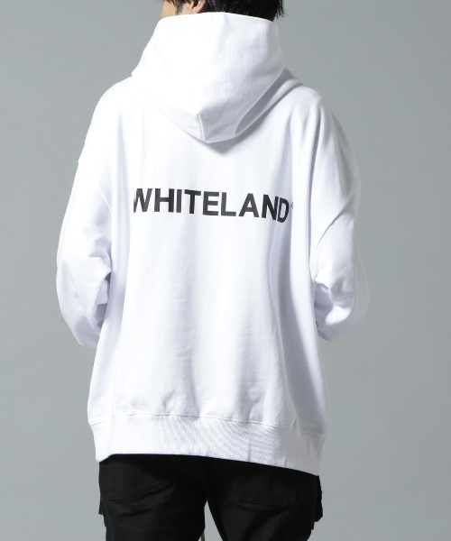 【WEB&DEPOT限定】WHITELAND/ホワイトランド/LOGO SWT HOODY（パーカー）｜WHITELAND（ホワイトランド）