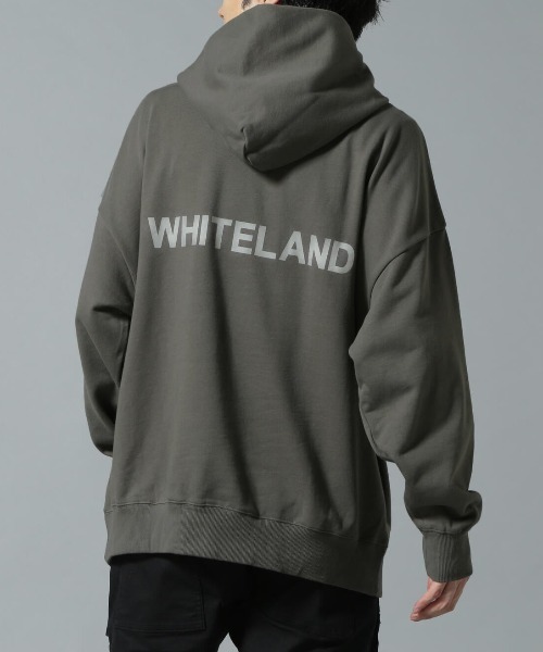【WEB&DEPOT限定】WHITELAND/ホワイトランド/LOGO SWT HOODY（パーカー）｜WHITELAND（ホワイトランド）
