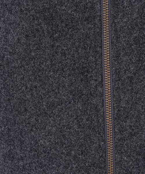 Ray BEAMS（レイビームス）の「Ray BEAMS / メルトン コンビ MA-1 ジャケット（ミリタリージャケット・レディース・グレー/ネイビー・0/1）」の17枚目の写真