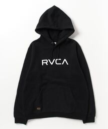 RVCA レディース BIG RVCA HOODIE パーカー【2023年秋冬モデル】/ルーカスタンダードブランドロゴフロントプリントプルオーバーフーディ