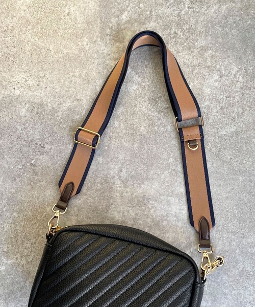 fredy emue（フレディエミュ）の「アジャストテープショルダー（その他小物・レディース・ホワイト系その他4/ブルー系その他7/レッド系その他3・FREE）」の9枚目の写真