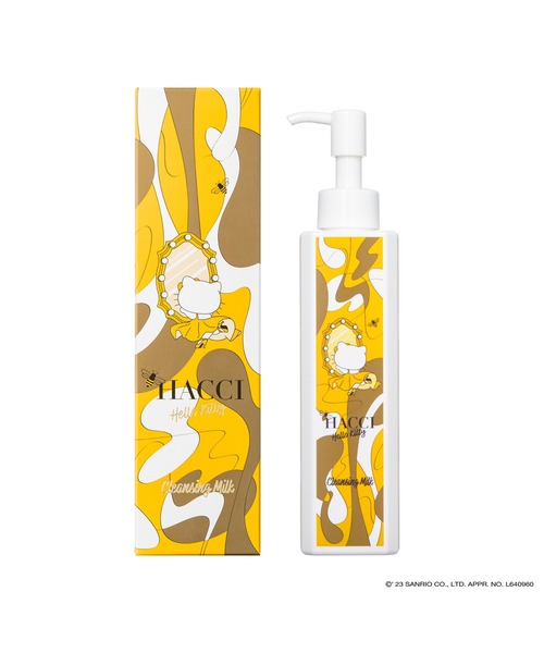 HACCI（ハッチ）の「＜ハローキティｘHACCI＞クレンジングミルク（クレンジング・レディース・イエロー・FREE）」の4枚目の写真