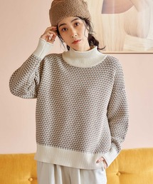 studio CLIP | 7ゲージロールネックプルオーバー(ニット/セーター)