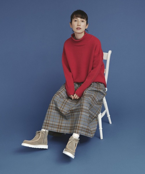 studio CLIP（スタディオクリップ）の「7ゲージロールネックプルオーバー（ニット/セーター・レディース・ネイビー/ライトブルー/モカ/ベージュ/その他8/その他7/オレンジ/ホワイト/ブラウン・FREE）」の17枚目の写真