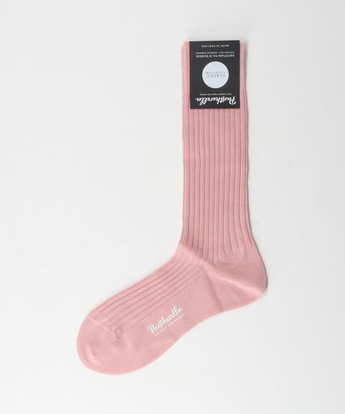 Pantherella（パンセレラ）の「＜Pantherella＞DANVERS ソックス（ソックス/靴下・メンズ・オレンジ/ライム/シルバー/ロイヤルブルー/ピンク・FREE）」の3枚目の写真