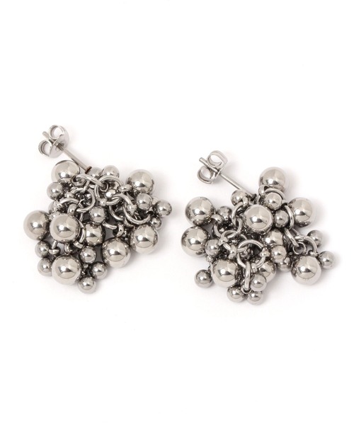 LEPSIM(レプシィム)の「ステンレスジャラピアス 983104(ピアス(両耳用)・レディース・シルバー/ゴールド・ONE SIZE)」の1枚目の写真