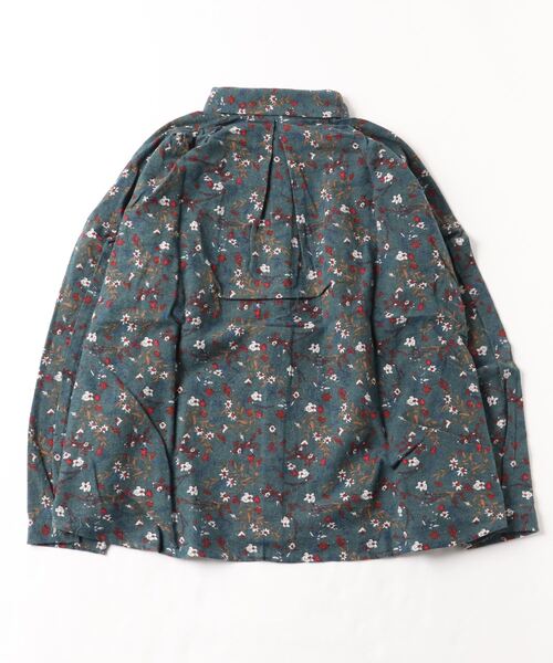 sandy（サンディー）の「sandy/起毛レギュラーカラー比翼シャツ（シャツ/ブラウス・レディース・グレー/グリーン/ブラック/ネイビー・FREE）」の5枚目の写真