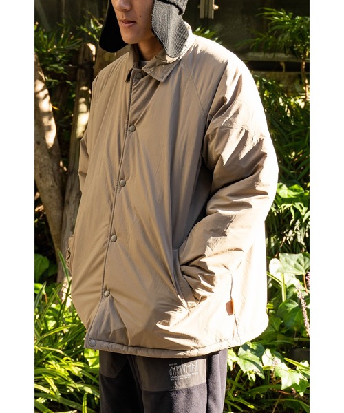 UNIVERSAL OVERALL(ユニバーサルオーバーオール)の「【 UNIVERSAL OVERALL / ユニバーサルオーバーオール 】 パディング コーチ ナイロンジャケット DRE U2333440(ナイロンジャケット・メンズ・ターコイズブルー/オレンジ/ベージュ/ブラック・L/M)」の3枚目の写真