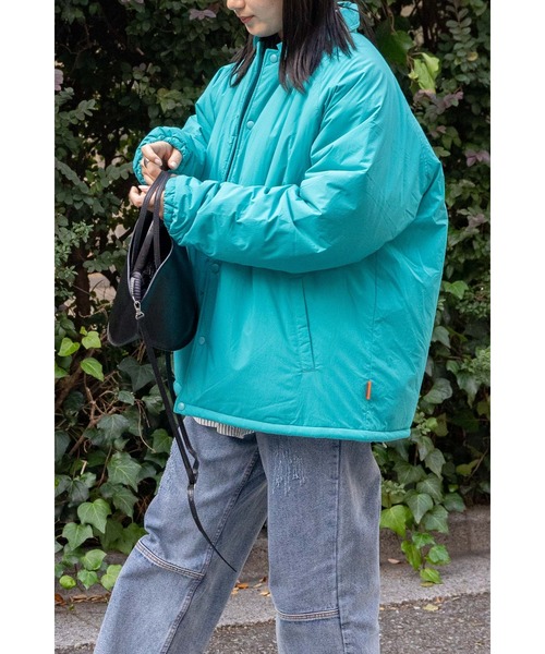 UNIVERSAL OVERALL(ユニバーサルオーバーオール)の「【 UNIVERSAL OVERALL / ユニバーサルオーバーオール 】 パディング コーチ ナイロンジャケット DRE U2333440(ナイロンジャケット・メンズ・ターコイズブルー/オレンジ/ベージュ/ブラック・L/M)」の4枚目の写真