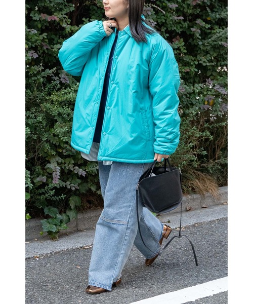 UNIVERSAL OVERALL(ユニバーサルオーバーオール)の「【 UNIVERSAL OVERALL / ユニバーサルオーバーオール 】 パディング コーチ ナイロンジャケット DRE U2333440(ナイロンジャケット・メンズ・ターコイズブルー/オレンジ/ベージュ/ブラック・L/M)」の20枚目の写真