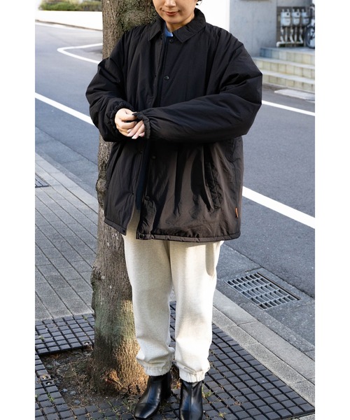 UNIVERSAL OVERALL(ユニバーサルオーバーオール)の「【 UNIVERSAL OVERALL / ユニバーサルオーバーオール 】 パディング コーチ ナイロンジャケット DRE U2333440(ナイロンジャケット・メンズ・ターコイズブルー/オレンジ/ベージュ/ブラック・L/M)」の13枚目の写真