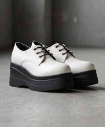 LOVEHUNTER | LOVEHUNTER/+7.5cm トリプルソール 3ホールプレーントゥシューズ(1643)(ドレスシューズ)