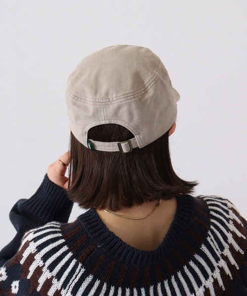 Woods(ウッズ)の「WOODS ウォッシュコットンワーク(キャップ・メンズ・ブラック/ベージュ/ネイビー・FREE)」の11枚目の写真