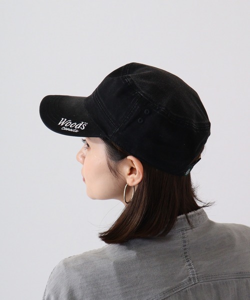 Woods(ウッズ)の「WOODS ウォッシュコットンワーク(キャップ・メンズ・ブラック/ベージュ/ネイビー・FREE)」の17枚目の写真