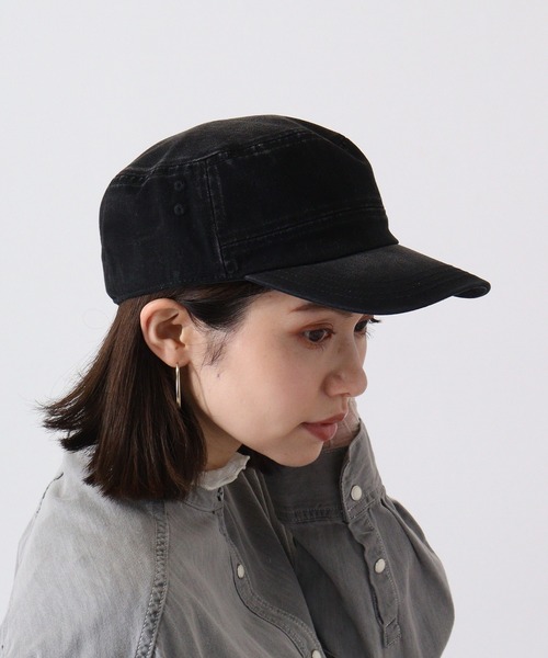 Woods(ウッズ)の「WOODS ウォッシュコットンワーク(キャップ・メンズ・ブラック/ベージュ/ネイビー・FREE)」の16枚目の写真