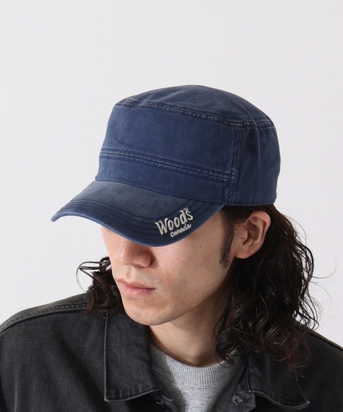Woods(ウッズ)の「WOODS ウォッシュコットンワーク(キャップ・メンズ・ブラック/ベージュ/ネイビー・FREE)」の10枚目の写真