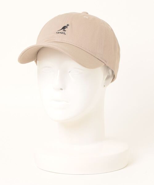 KANGOL(カンゴール)の「【KANGOL/カンゴール】コットンツイルキャップ(キャップ・メンズ・ホワイト/ブラック/ベージュ・FREE)」の3枚目の写真