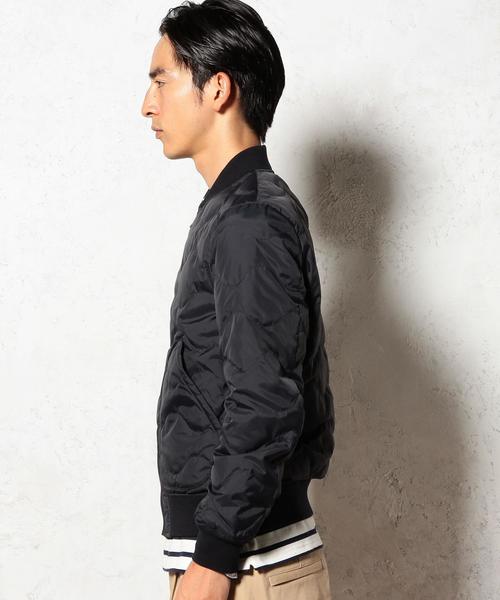 green label relaxing（グリーンレーベルリラクシング）の「MA-1/TYPE GREENDOWN ダウンブルゾン◆（MA-1・メンズ・オリーブ/ネイビー・X-LARGE/SMALL/LARGE/MEDIUM）」の15枚目の写真