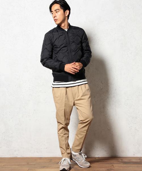 green label relaxing（グリーンレーベルリラクシング）の「MA-1/TYPE GREENDOWN ダウンブルゾン◆（MA-1・メンズ・オリーブ/ネイビー・X-LARGE/SMALL/LARGE/MEDIUM）」の16枚目の写真