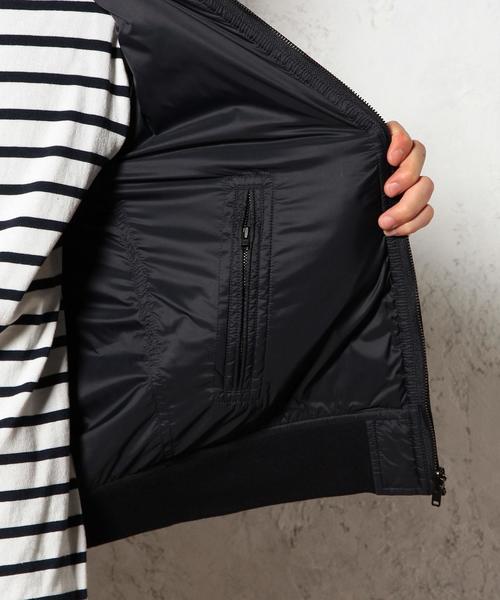 green label relaxing（グリーンレーベルリラクシング）の「MA-1/TYPE GREENDOWN ダウンブルゾン◆（MA-1・メンズ・オリーブ/ネイビー・X-LARGE/SMALL/LARGE/MEDIUM）」の8枚目の写真