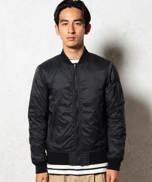 green label relaxing（グリーンレーベルリラクシング）の「MA-1/TYPE GREENDOWN ダウンブルゾン◆（MA-1・メンズ・オリーブ/ネイビー・X-LARGE/SMALL/LARGE/MEDIUM）」の11枚目の写真