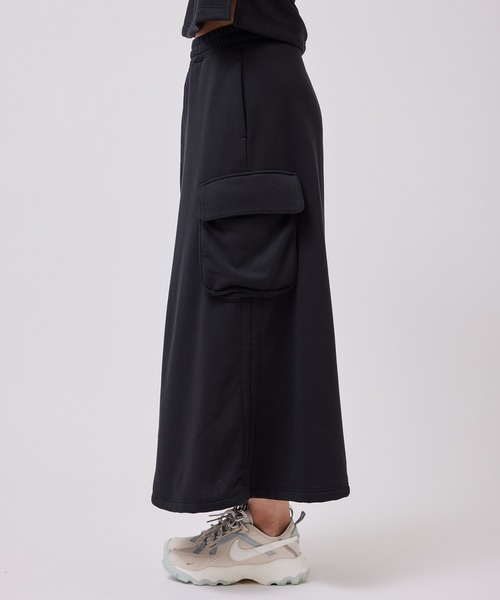 NERGY（ナージー）の「【UV＆吸水速乾】スウェットカーゴスカート（スカート・レディース・ブラック/ピンク/キナリ・M/S）」の10枚目の写真